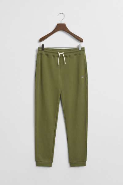 TRÉNINGNADRÁG GANT SHIELD SWEAT PANT WASHED OLIVE