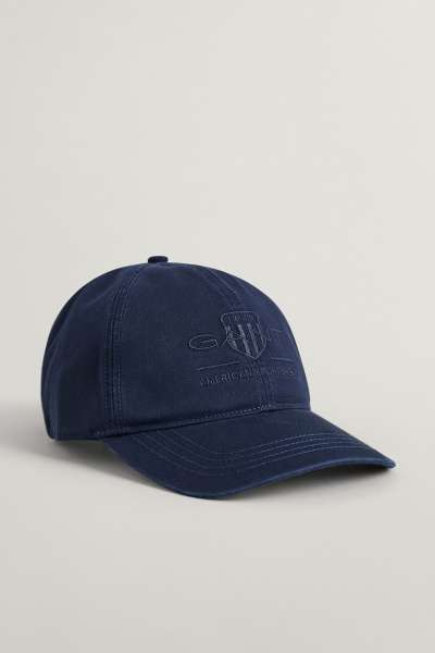 SAPKA 7-16 ÉVES GANT TONAL SHIELD CAP EVENING BLUE