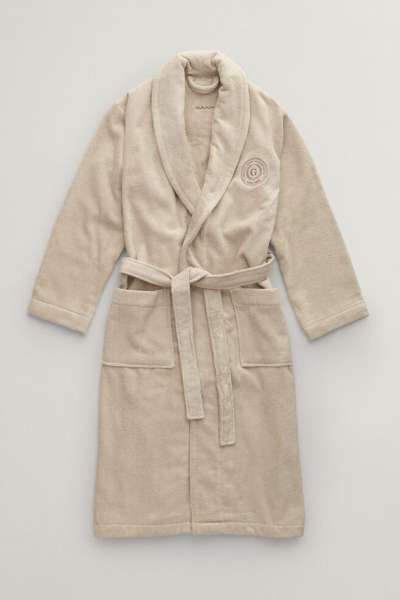 FÜRDŐKÖPENY GANT CRET ROBE PUTTY