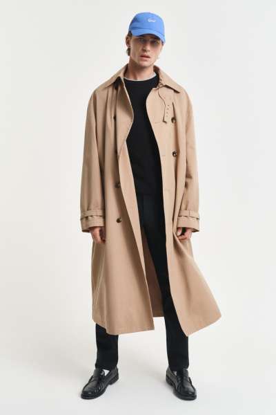 NADRÁG GANT SLIM CHINOS BLACK