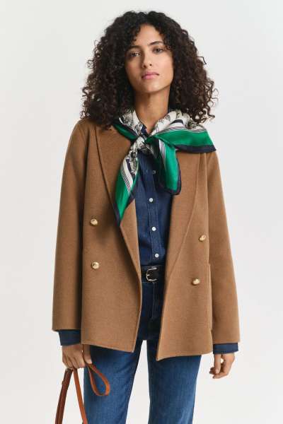 ZAKÓ GANT HANDSTITCHED CLUB BLAZER ROASTED WALNUT