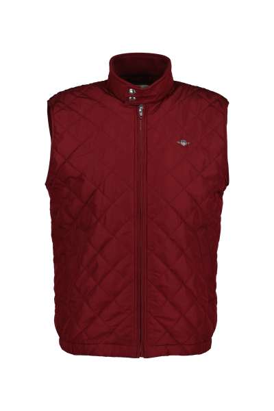 ELLÉNY GANT QUILTED WINDCHEATER VEST PLUPED RED