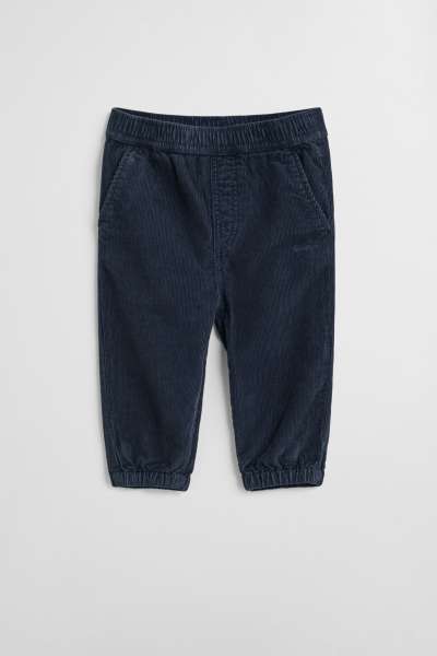 NADRÁG GANT CORD PULL ON PANTS EVENING BLUE