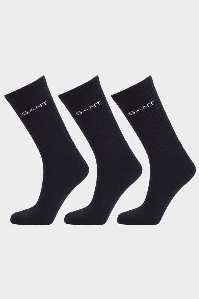 3-PACK ZOKNI GANT SPORT SOCKS MARINE