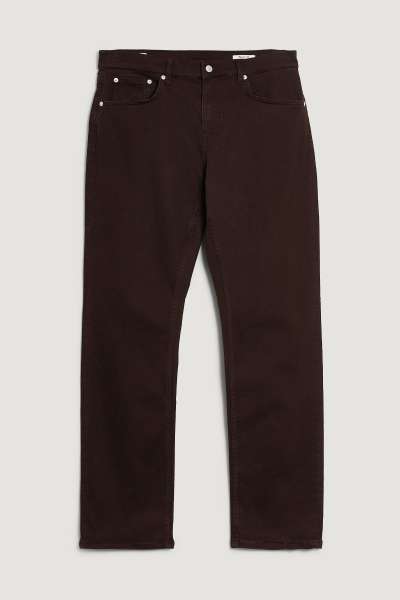 FARMER GANT REG MOLESKIN JEANS DEEP BROWN