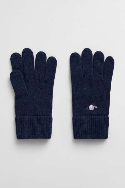 KESZTYŰ GANT SHIELD WOOL GLOVES MARINE