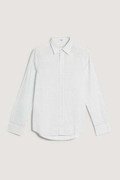 ING GANT LIM MICRO PRINT HIRT EGGHELL