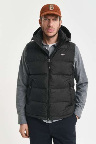 MELLÉNY GANT ACTIVE CLOUD VET BLACK