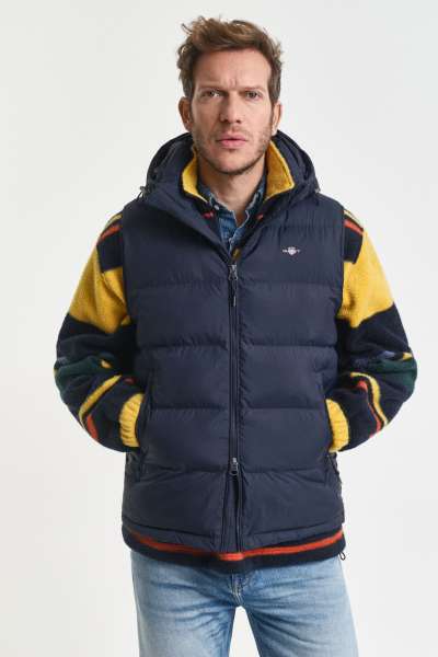 MELLÉNY GANT ACTIVE CLOUD VET EVENING BLUE