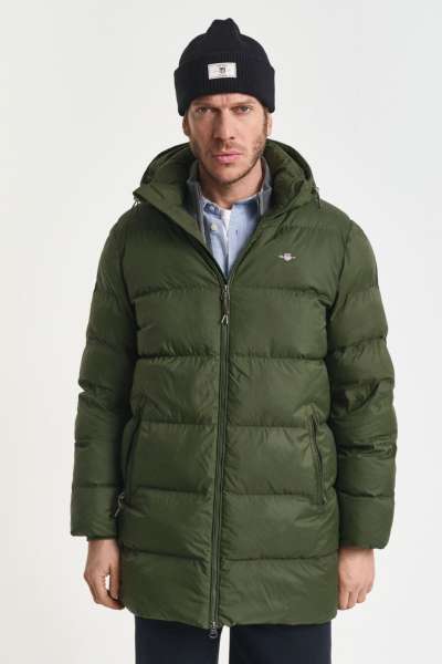 DZEKI GANT ACTIVE CLOUD MID LENGTH JKT COUNTRY GREEN