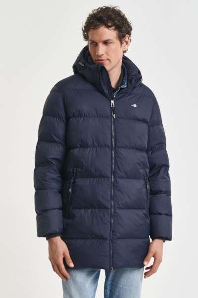 DZEKI GANT ACTIVE CLOUD MID LENGTH JKT EVENING BLUE