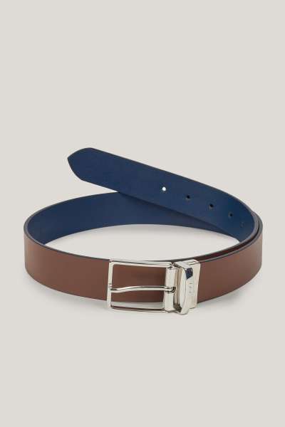 ÖV GANT REVERSIBLE LEATHER BELT CLASSIC BLUE