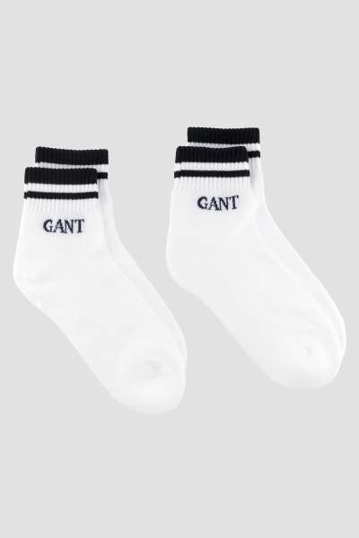 ZOKNI GANT STRIPE ANKLE SPORT SOCKS 2-PACK MARINE