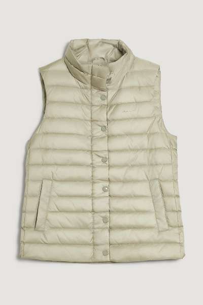 MELLÉNY GANT LIGHT DOWN VEST FADED SAGE