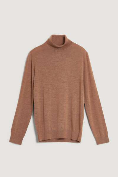 GARBÓ GANT EXTRAFINE MERINO WOOL TURTLENECK DK. AND MELANGE