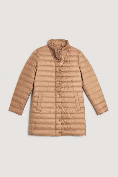 KABÁT GANT LIGHT DOWN COAT WARM KHAKI