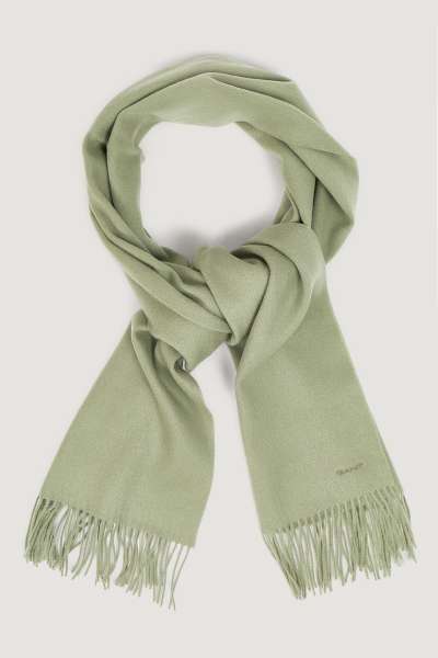 SÁL GANT WOOL WOVEN SCARF FADED SAGE