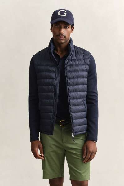 DZEKI GANT HYBRID JACKET EVENING BLUE