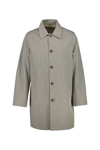 KABÁT GANT COTTON BLEND CAR COAT OAT BEIGE