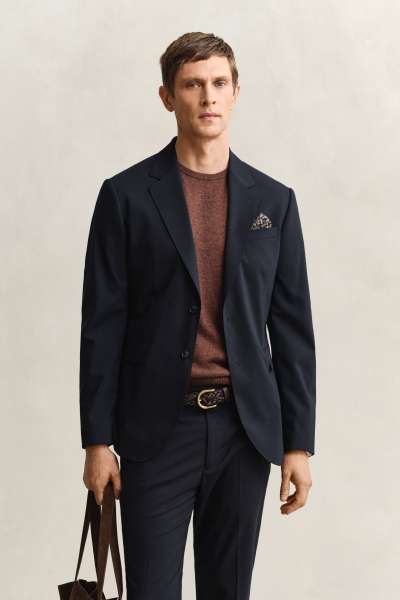 ZAKÓ GANT SUIT JACKET EVENING BLUE