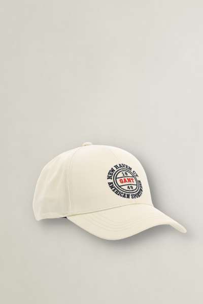 SAPKA GANT ENTRY GRAPHIC CAP CREAM