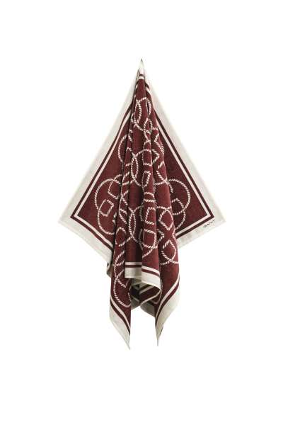 TÖRÜLKÖZŐ GANT MONOGRAM PRINT BEACH TOWEL 100X180 FRESH SOIL