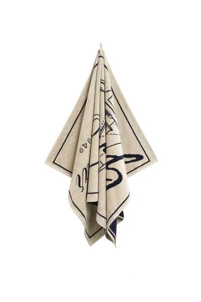 TÖRÜLKÖZŐ GANT SINCE 1949 BEACH TOWEL 100X180 FADED BEIGE