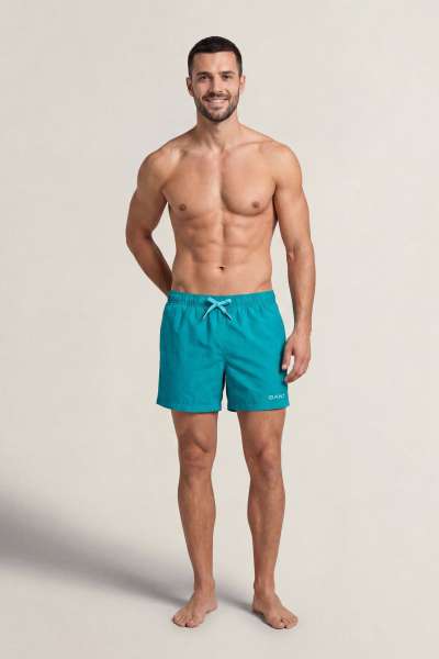 FÜRDŐRUHA GANT QUICK DRY LOGO WIM HORT AQUA BLUE