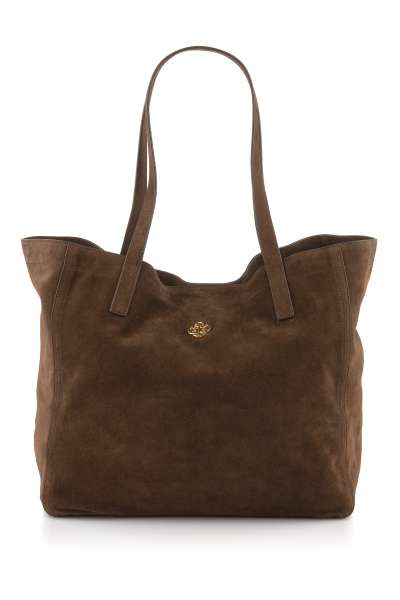 TÁSKA GANT SUEDE TOTE BAG MAHOGANY BROWN