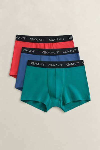 ALÓNEMŰ GANT TRUNK 3-PACK AQUA BLUE