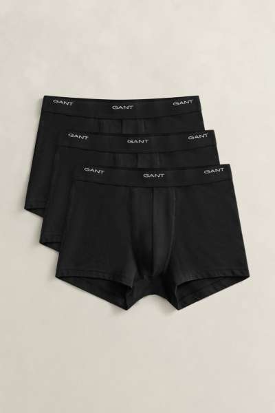 ALÓNEMŰ GANT CORE TRUNK 3-PACK BLACK