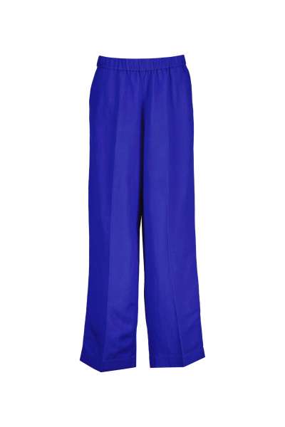 NADRÁG GANT LINEN BLEND PULL ON PANTS ROYAL BLUE