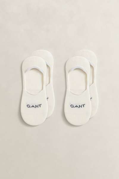 ZOKNI GANT INVISIBLE SOCKS 2-PACK EGGSHELL