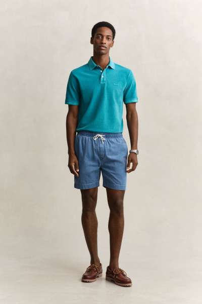 RÖVIDNADRÁG GANT REG DENI DS SHORTS SEI LIGHT BLUE