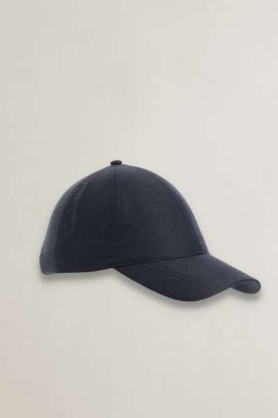 SAPKA GANT LINEN BLEND CAP EVENING BLUE