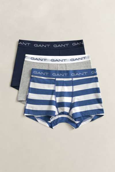 ALÓNEMŰ GANT TRIPE TRUNK 3-PACK VINTAGE BLUE