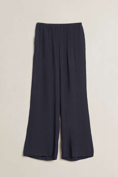 NADRÁG GANT FLUID CRINKLE PULL ON PANTS EVENING BLUE