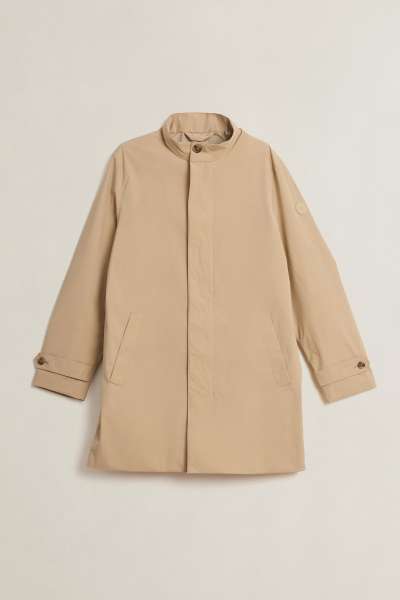 KABÁT GANT LIGHTWEIGHT COMMUTER COAT OAT BEIGE
