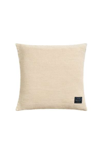 DÍSZPÁRNAHUZAT GANT COTTON WAFFLE CUSHION 50X50 FADED BEIGE