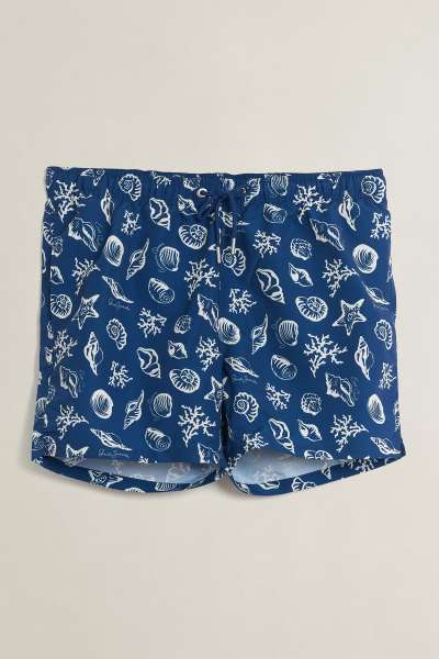 FÜRDŐRUHA GANT EAHELL PRINT WIM HORT RICH NAVY