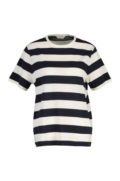 PÓLÓ GANT BRETON STRIPED SS T-SHIRT EVENING BLUE