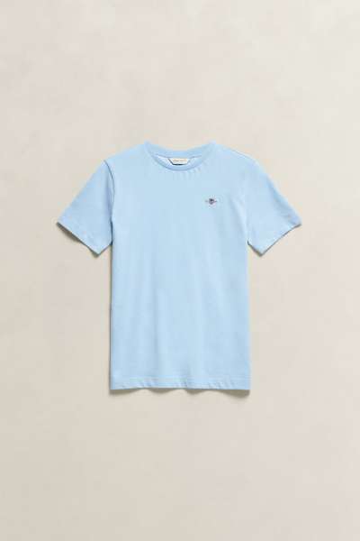 PÓLÓ GANT SHIELD SS T-SHIRT SKY BLUE