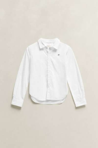 ING GANT COTTON SHIRT WHITE