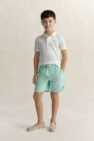FÜRDŐRUHA GANT SHIELD SWIMSHORT WASHED TURQUOISE