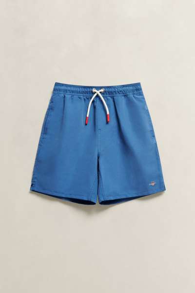FÜRDŐRUHA GANT SHIELD SWIMSHORT VINTAGE BLUE