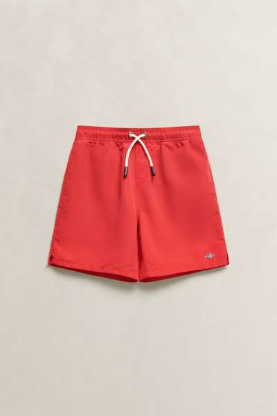 FÜRDŐRUHA GANT SHIELD SWIMSHORT ROSE RED