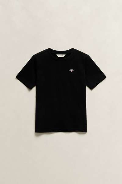 PÓLÓ GANT SHIELD SS T-SHIRT BLACK