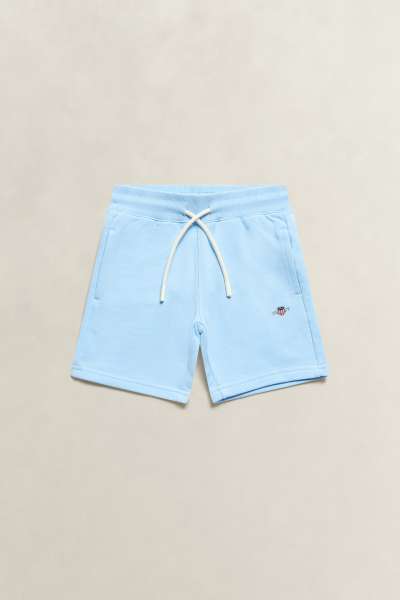 TRÉNINGRUHA RÖVIDNADRÁG GANT SHIELD LB SWEATSHORTS SKY BLUE