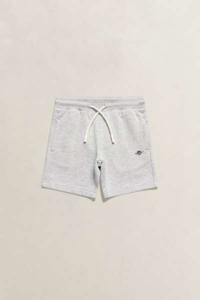 TRÉNINGRUHA RÖVIDNADRÁG GANT SHIELD LB SWEATSHORTS GREY MELANGE
