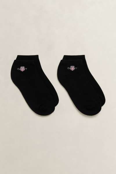 ZOKNI GANT 3 PACK SHIELD TRAINER SOCKS BLACK
